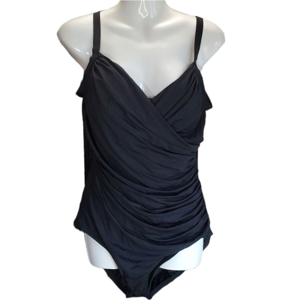 JANTZEN CLASSICS Swimwear ruched one piece 20W